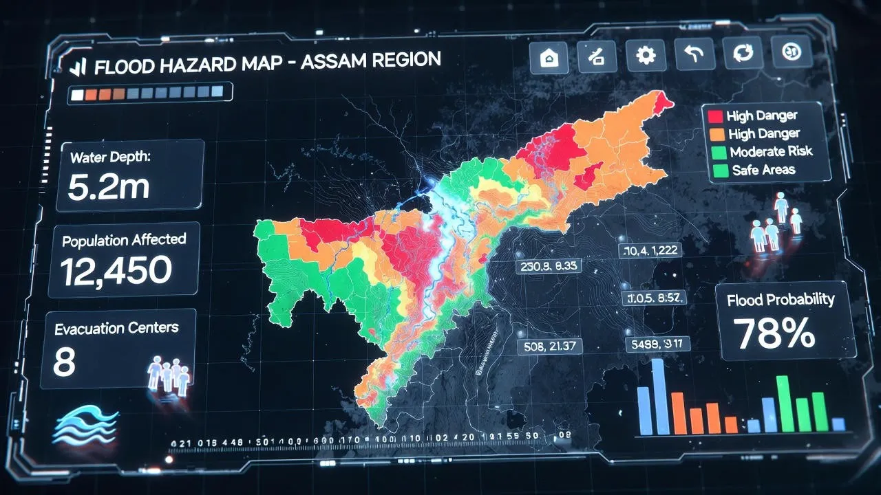 Flood Hazard Zoning Assam