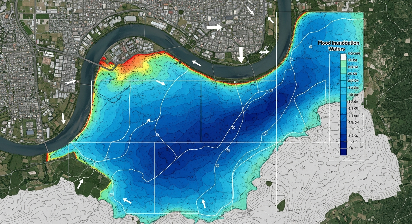 Flood Inundation Map using GIS