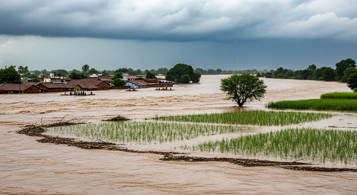 Flood Risk Areas in Madhya Pradesh