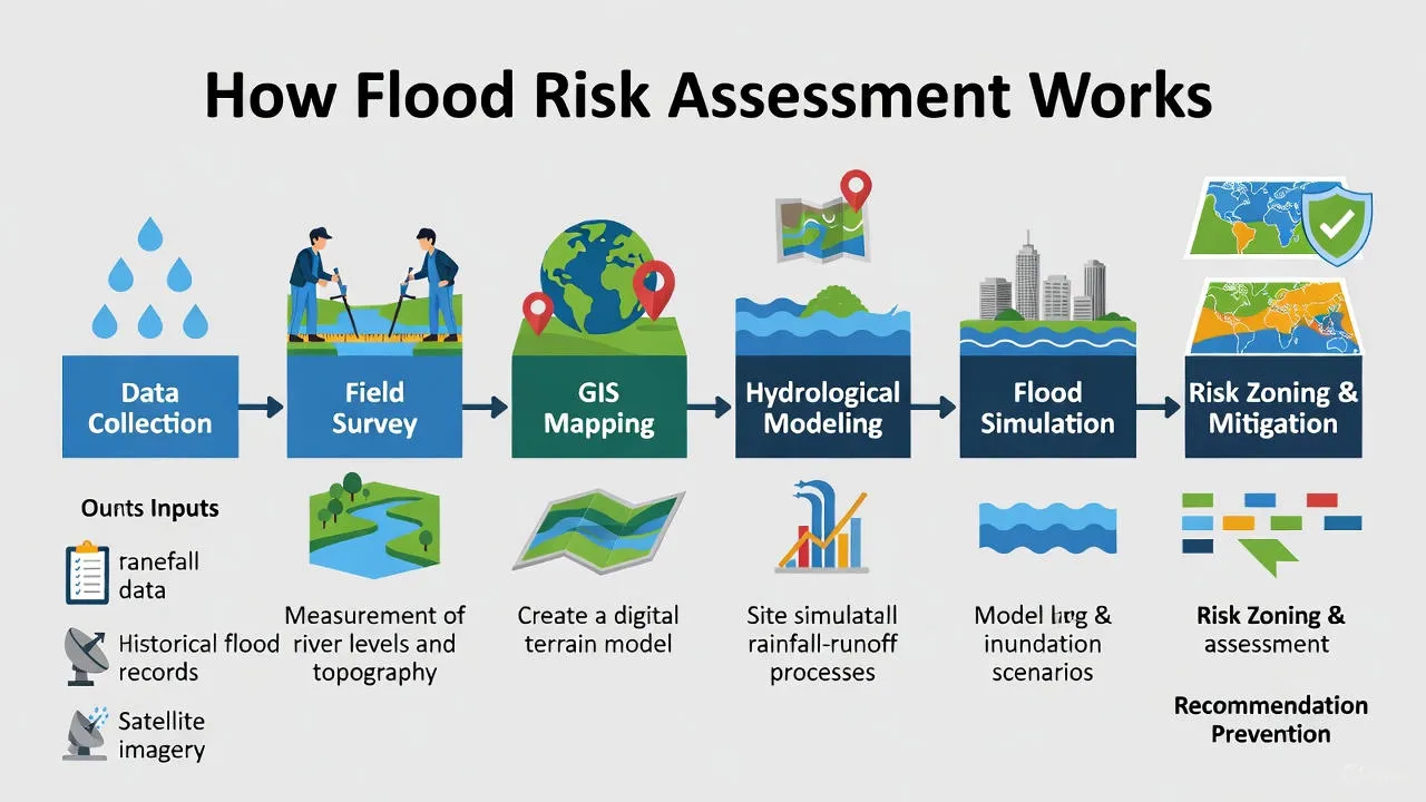 Flood Risk Zones in Goa Map
