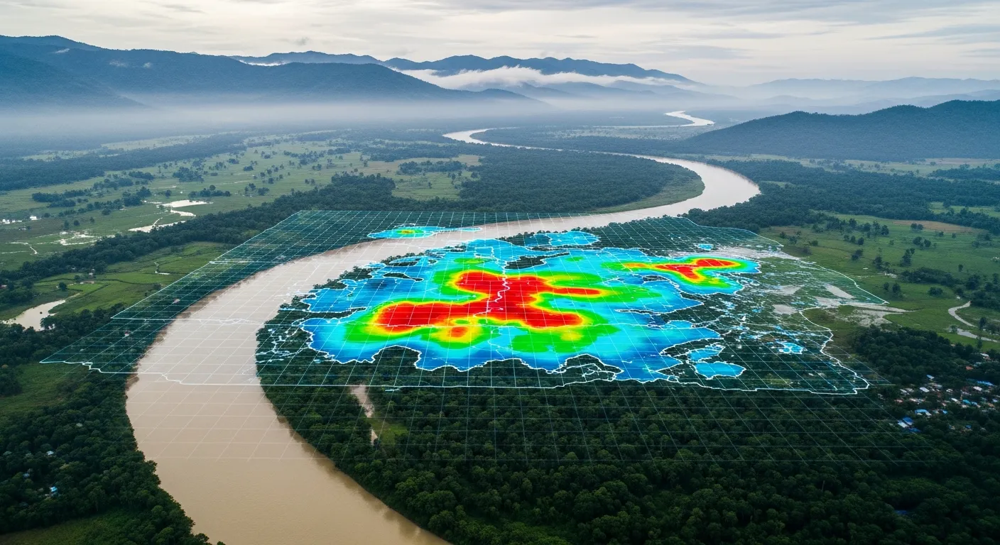 Flood Risk Zones in Assam