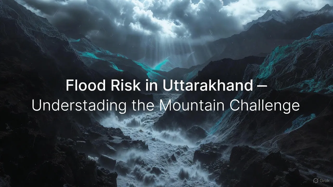Flood Risk Zones in Uttarakhand