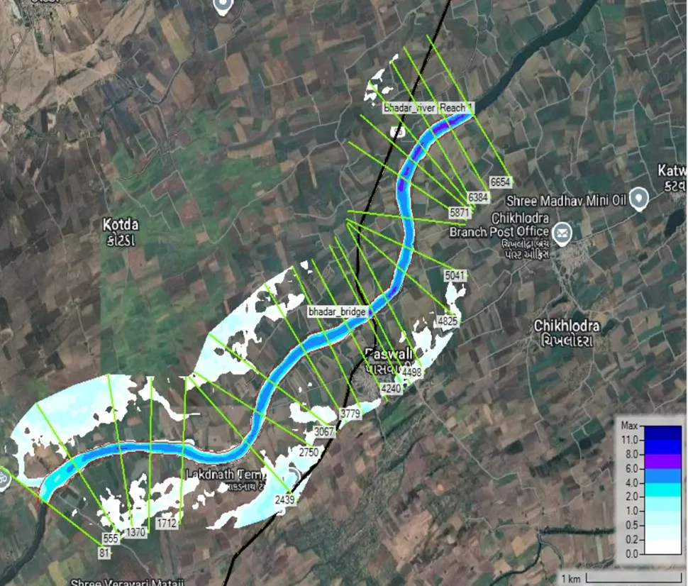 groundwater survey watershed mapping drainage pattern borewell location India GIS analysis